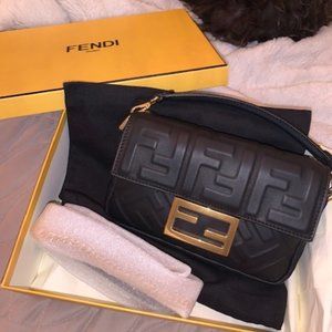 Fendi Baguette Mini Black
